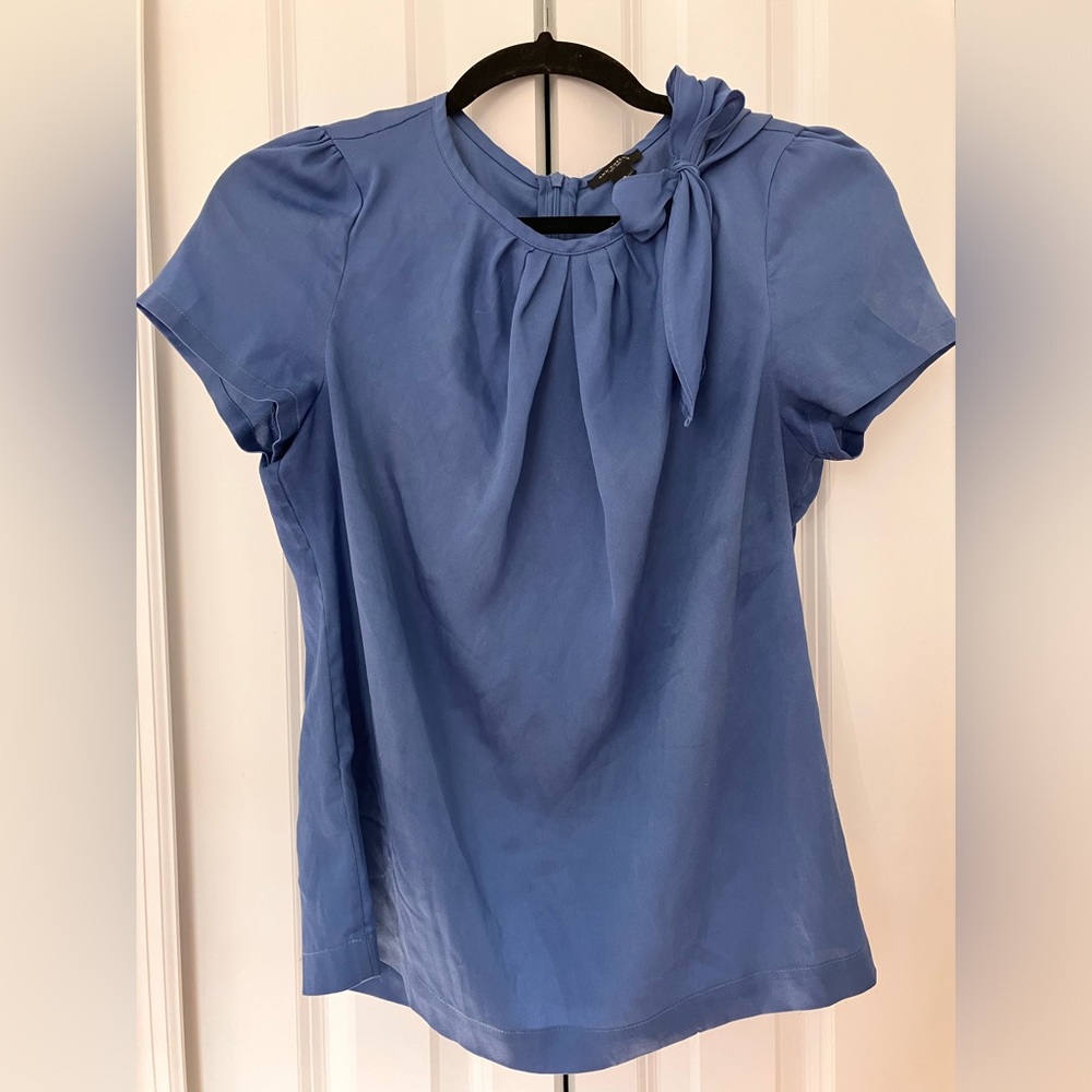 Ann Taylor Powder Blue Blouse